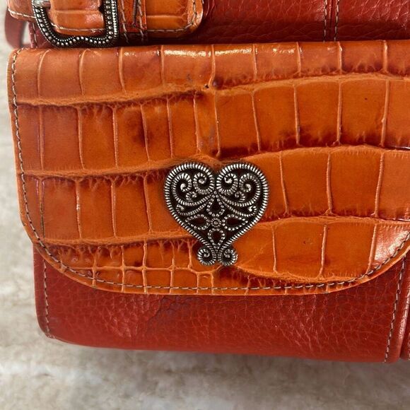 BRIGHTON Orange Crossbody & Wallet - Picture 3 of 13